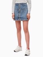 Calvin Klein dámská džínová sukně Button - 25/NI (911)