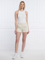 Calvin Klein dámské béžové teplákové šortky - M (ACF)