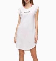 Calvin Klein dámské bílé šaty Beach - S (YCD)