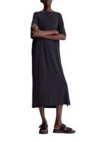 Calvin Klein dámské černé dlouhé šaty - S (BEH)