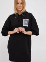 Calvin Klein dámské černé teplákové šaty
