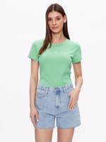 Calvin Klein dámské světle zelené tričko - S (L1C)