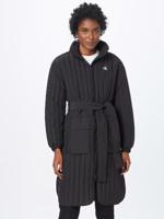 Calvin Klein dámský černý přechodný kabát - L (BEH)