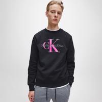 Calvin Klein pánská černá mikina - L (0K4)