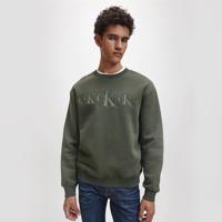 Calvin Klein pánská zelená mikina - XL (LDD)