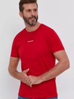 Calvin Klein pánské červené triko - XL (XCF)