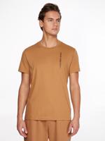 Calvin Klein pánské hnědé tričko - XXL (GE4)