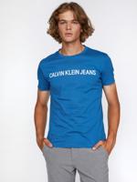 Calvin Klein pánské modré tričko - L (C2Y)