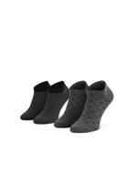Calvin Klein pánské šedé ponožky 2pack - 43 (002)