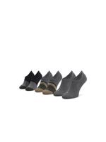 Calvin Klein pánské šedé ponožky 3pack - ONESIZE (002)