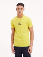 Calvin Klein pánské žluté tričko - L (ZH8)