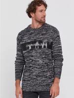 Calvin Klein pánský žíhaný svetr - L (YAF)
