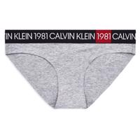 Calvin Klein šedé dámské kalhotky - S (020)