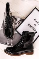 Černé kotníkové boty Kayce