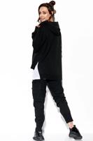 Černý komplet pulovr + kalhoty LSG123