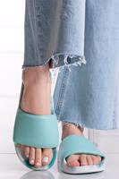 Mátové nízké pantofle Pop Ups - True Colors