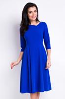 Modré šaty A157