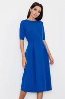 Modré šaty M553