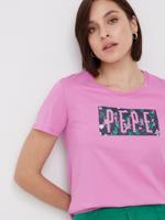 Pepe Jeans dámské růžové tričko Patsy