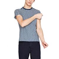 Pepe Jeans pánské modro-proužkované tričko Melike - M (561)
