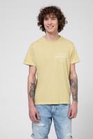 Pepe Jeans pánské žluté tričko - M (31)