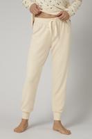 Světle béžové dlouhé pyžamové kalhoty Thermal