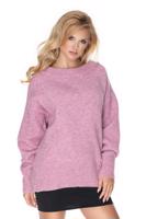 Světle fialový pulovr 30064