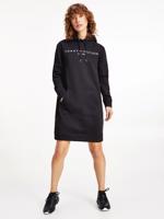 Tommy Hilfiger dámské černé mikinové šaty