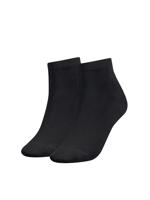 Tommy Hilfiger dámské černé ponožky 2pack - 39 (200)