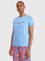 Tommy Hilfiger dámské modré tričko - XL (C19)