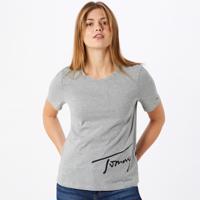 Tommy Hilfiger dámské šedé tričko - L (PKH)