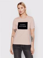 Tommy Hilfiger dámské starorůžové tričko - S (AE9)