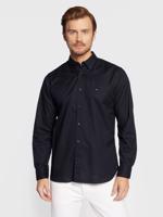 Tommy Hilfiger pánská černá košile - XL (BDS)