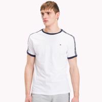 Tommy Hilfiger pánské bílé tričko - L (100)