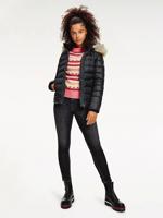 Tommy Jeans dámská černá zimní bunda - S (BDS)