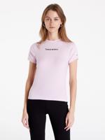 Tommy Jeans dámské růžové tričko - XS (TOB)
