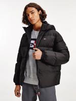 Tommy Jeans pánská černá zimní bunda - XXL (BDS)