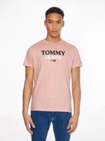 Tommy Jeans pánské růžové tričko - S (TH9)
