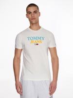 Tommy Jeans pánské smetanové tričko - M (YBH)