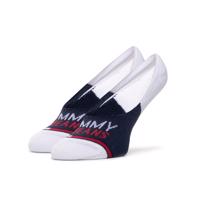 Tommy Jeans unisexové ponožky 2 pack - 43/46 (NAVY)