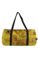 Žlutá oboustranná sportovní taška Vincent Van Gogh Sunflowers Weekender